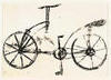 Ancient useless bicycle