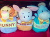 Tigger, Piglet, Eeyore plushies!