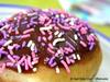 Choc Coated w/ Pink Sprinkles