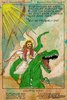 Jesus Riding a Dino!