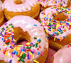 Pink Sprinkle Donuts