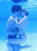 kiss underwater