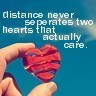 distance means nothing