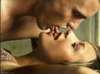 Playfull, sensual kissing