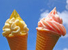 summer ice-cream cone for 2!