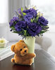 Mini Bouquet with Teddy