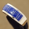 lazuli mens wedding ring