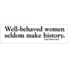Well-behaved Women