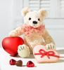 ♥ white bear with lovely chocs