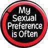 my sexual preference is ..... 