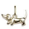 Silvery Dog pendant