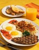 steak &amp; eggs 