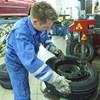 A tyre change