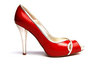 red High-heeled shoe