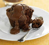 Chocolate muffins with hot choco