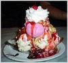giant ice cream sundae