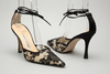Manolo Blahnik lace heels