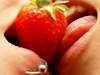 A strawberry to share..