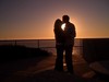 Sunset kiss :3