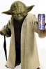 A beer with Yoda