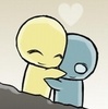 cuddles and loves