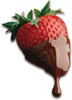 a Chocolate coved Strawberry