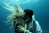 under water kiss :)