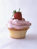 Strawberry Vanilla Cupcake