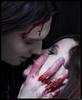 Lustrous vampire kiss