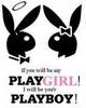 i can be your playgirl...