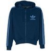 adidas hooded flock jacket