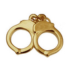gold handcuffs