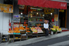 a trip to Hong Kong fruit stand