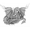 a Winged Dragon Pendant