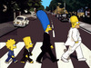 Simpsons at Abbey Road
