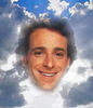 bob sagets face in the clouds